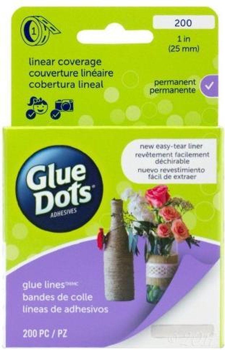 Glue Dots • Glue lines roll 25mm
