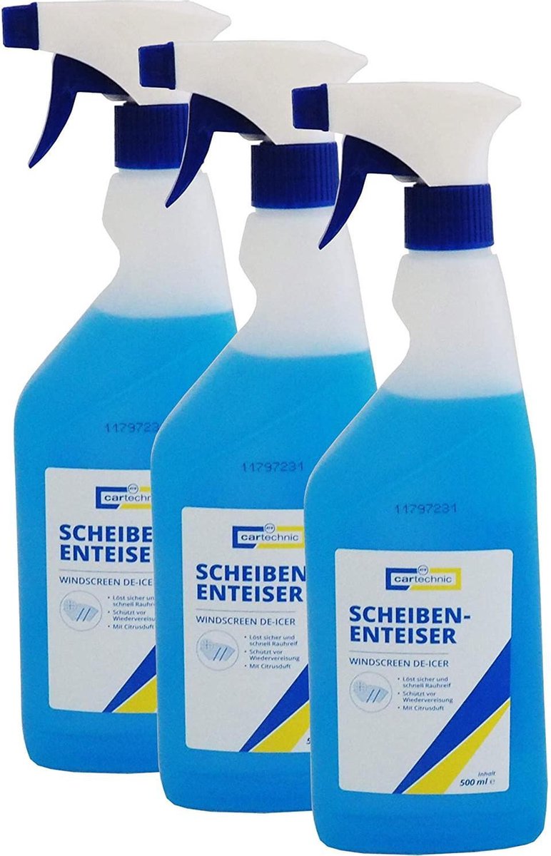 3 x cartechnic 500ml