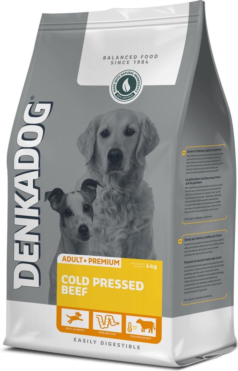 Denkadog Cold Pressed Beef 4 kg