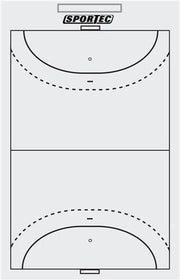 Coachbord Handbal Light met klip