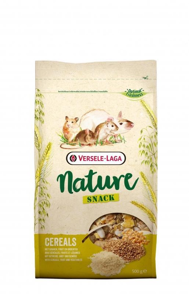 Versele-Laga Nature Snack Cereals Granen - Knaagdiersnack - 2 kg