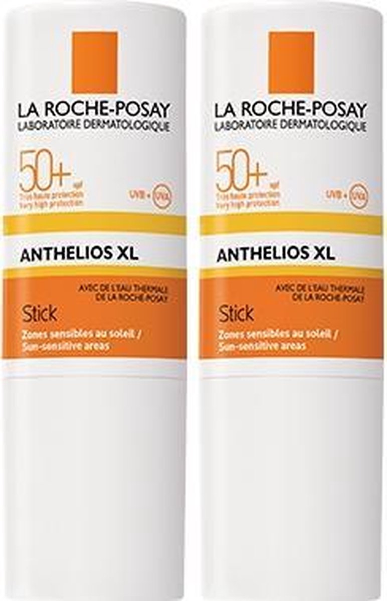 La Roche-Posay Anthelios Zonnebrand Stick Gevoelige Zones SPF50+ - 2x9g