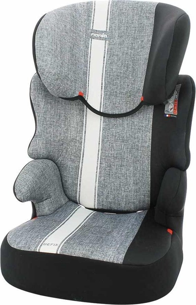 Nania autostoel Befix Linea - groep 2 en 3 - 15 tot 36 kg - Grijs
