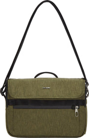 PACSAFE Metrosafe X Messenger - Anti diefstal Laptoptas - 8 L - Groen (Utility)