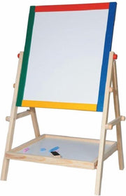 Houten schoolbord black and white board Woody