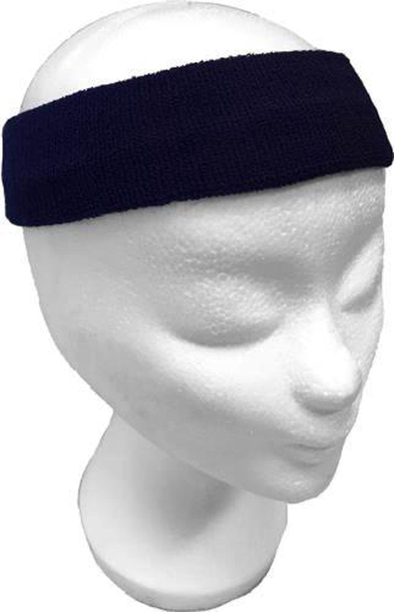 Secutex Haarband - Blauw - 5 centimeter breed