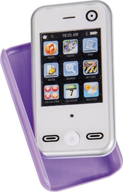 Speelgoed smartphone/mobiele telefoon wit met geluid 8 cm - Mobiele telefoons - Smartphones - Nep telefoons - Telefoontjes met licht en geluid