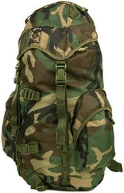 Fostex rugzak Recon Woodland 35 liter - camouflage Groen - Bruin