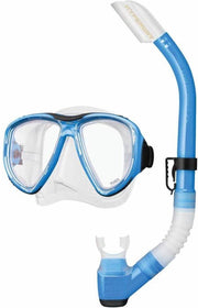 Snorkelset Tusa Powerview blauw