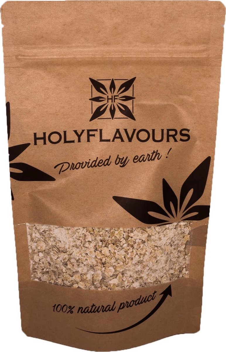 Boekweit Vlokken - 100 gram - Holyflavours -  Biologisch gecertificeerd