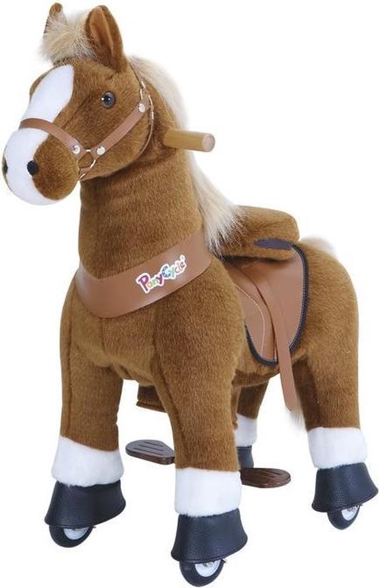 PonyCycle Lichtbruin met witte bles