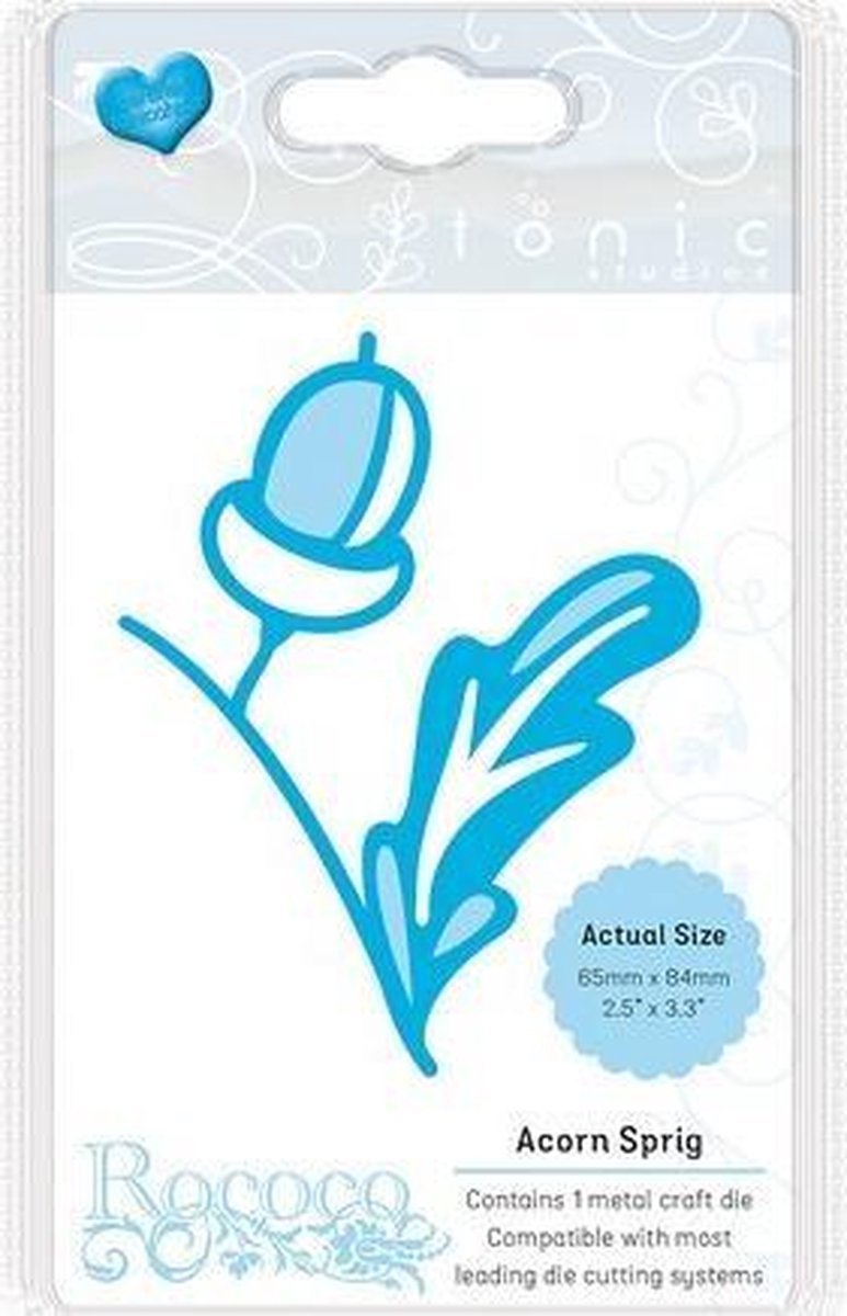 Tonic Studios Mal - Rococo petite - acorn sprig 1393E