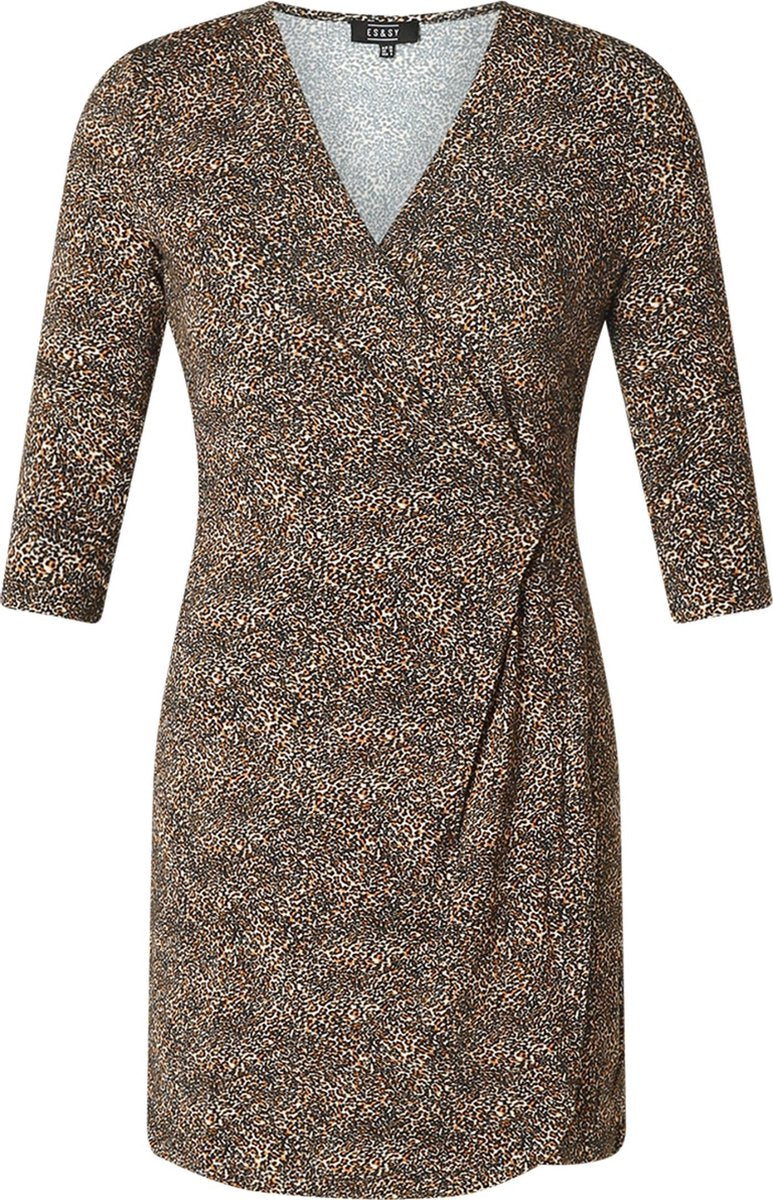 ES&SY Pania Jurk - Brown/Multi-Colour - maat 36