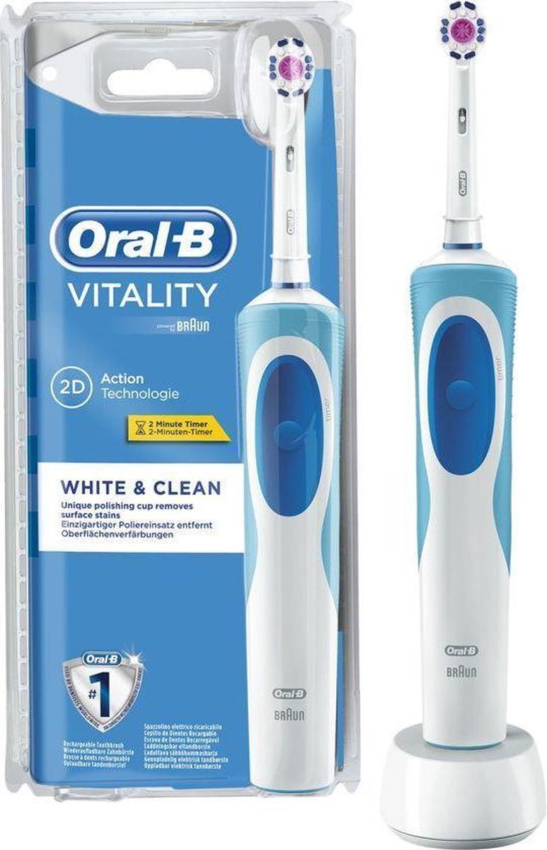 Oral-B Vitality - White & Clean - Elektrische Tandenborstel