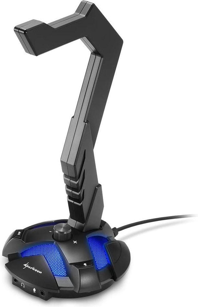 Sharkoon X-Rest 7.1 hoofdtelefoonstandaard zwart