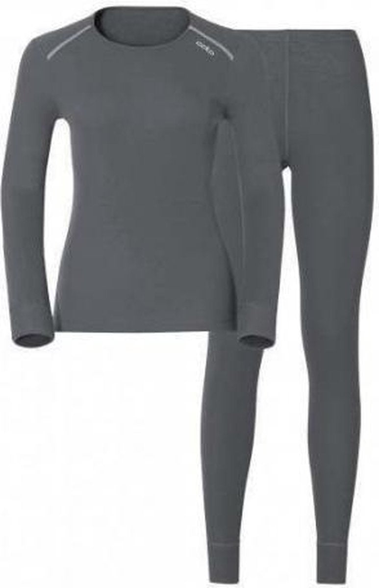 Odlo Warm Ondergoed set Dames grijs Maat L