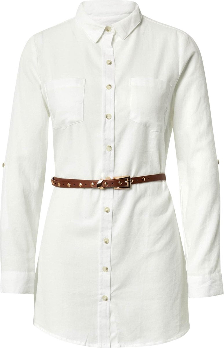 Hailys blouse larissa Wit-L