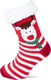 HomeSocks Antislip Kerstsokken met Rudolf Rendier