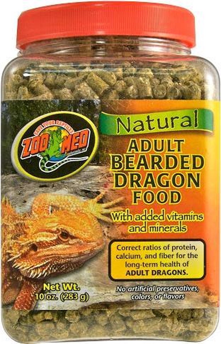 zoomed natural adult bearded dragon food