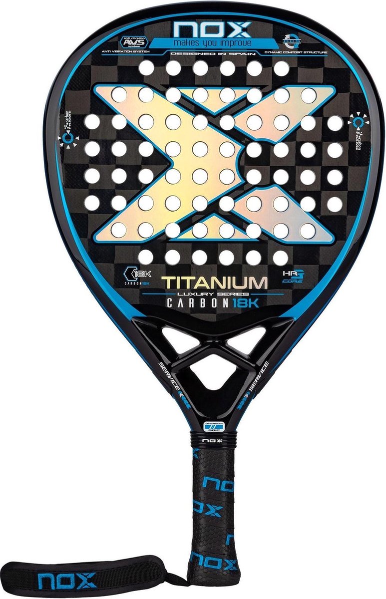 NOX ML10 Luxury Titanium 18K (Diamond) - 2021 padelracket