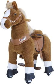 PonyCycle Lichtbruin met witte bles