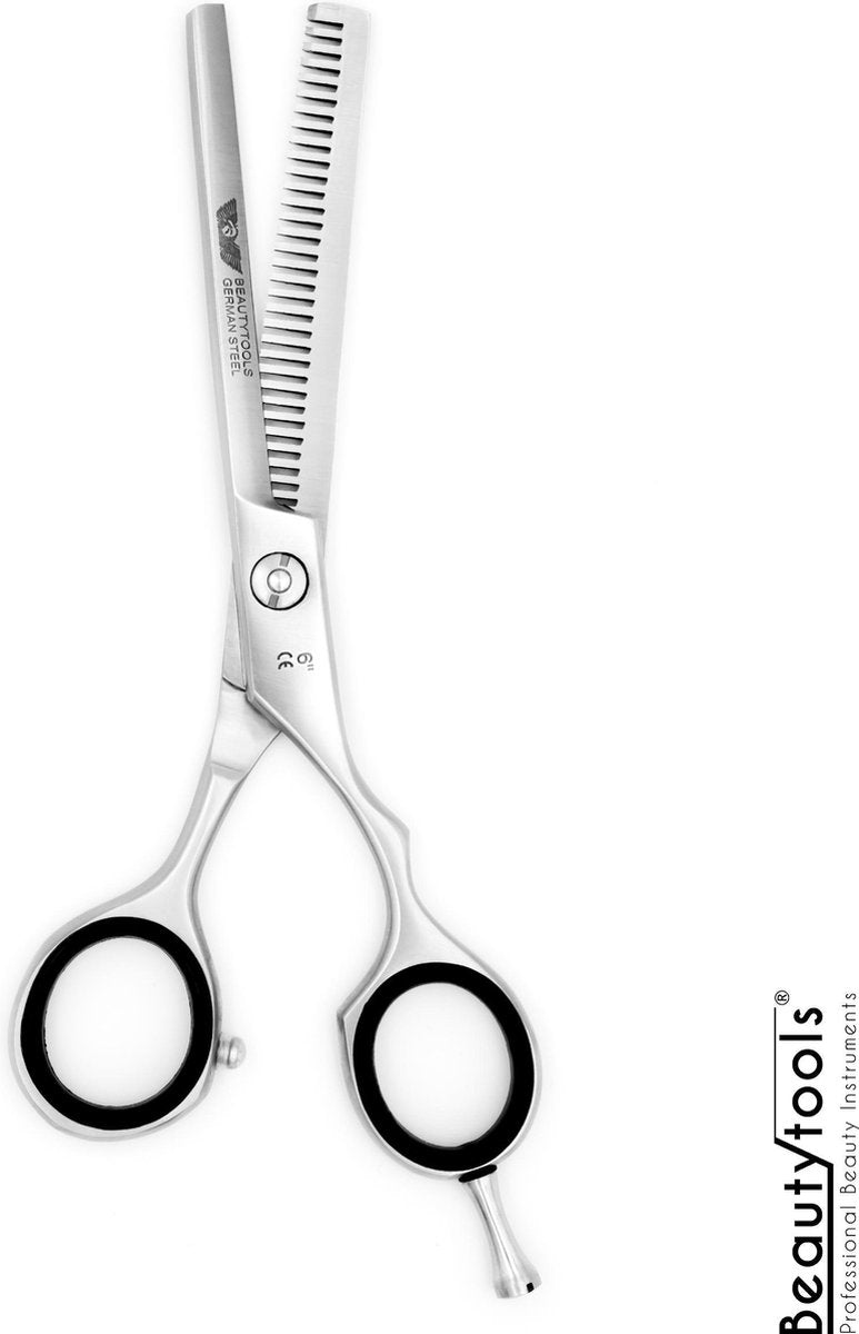 PROMO! Beautytools Rechtshandig Kappersschaar- Uitdunschaar - Effileerschaar Tigerthin