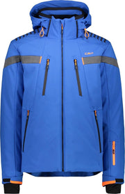 CMP Wintersportjas - Maat 54  - Mannen - blauw/zwart/oranje