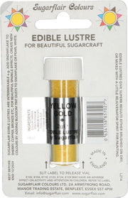 Sugarflair Eetbare Glanspoeder - Geelgoud - 2g