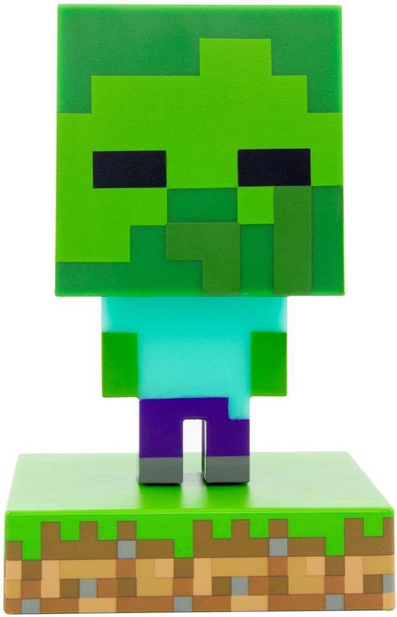 Minecraft Zombie Lamp