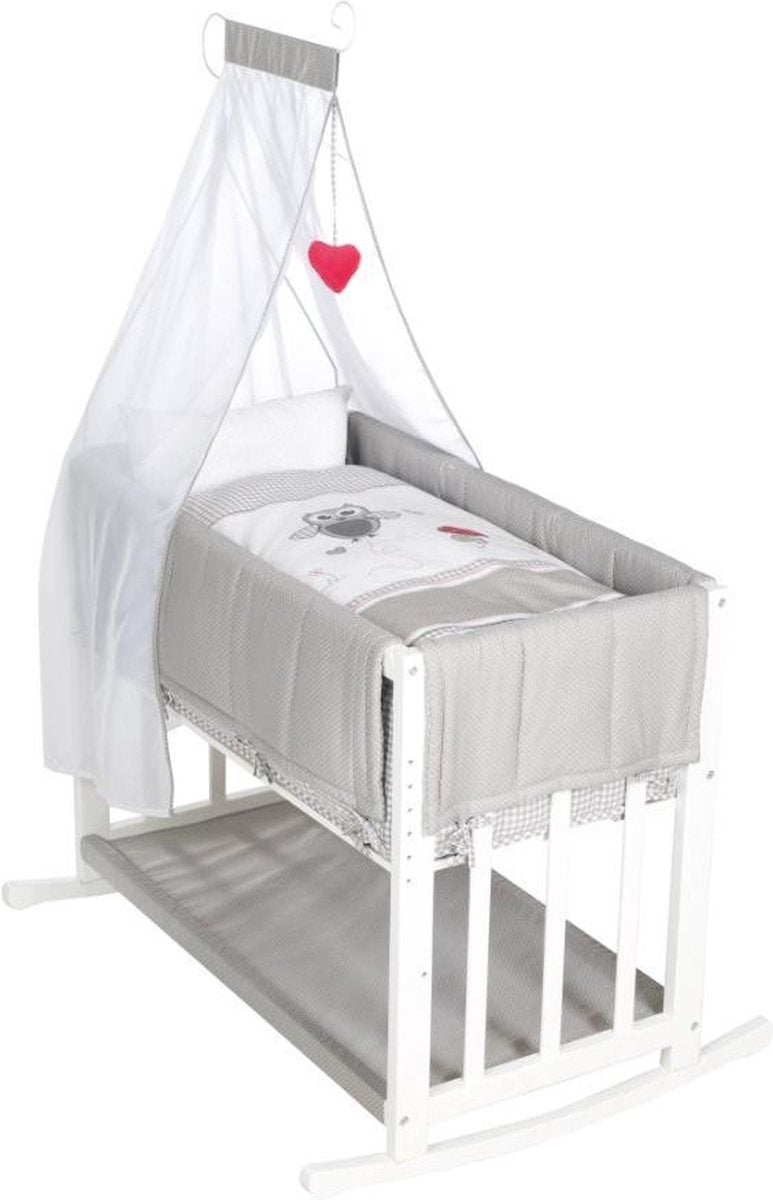roba bed "Adam & Owl" 4 in 1 wit