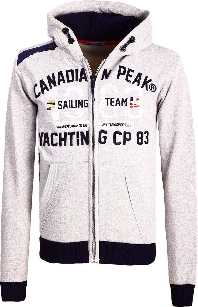 Canadian Peak Vest Met Capuchon Grijs Fanika - L