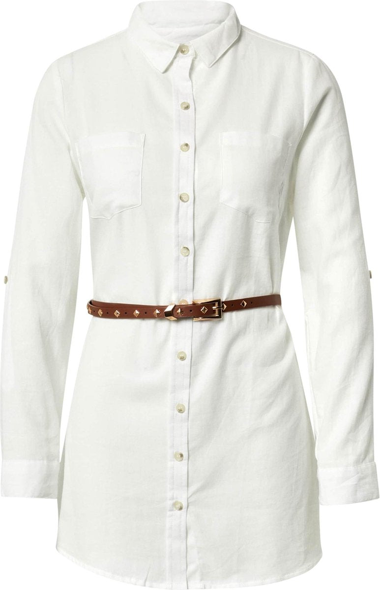 Hailys blouse larissa Wit-Xxl