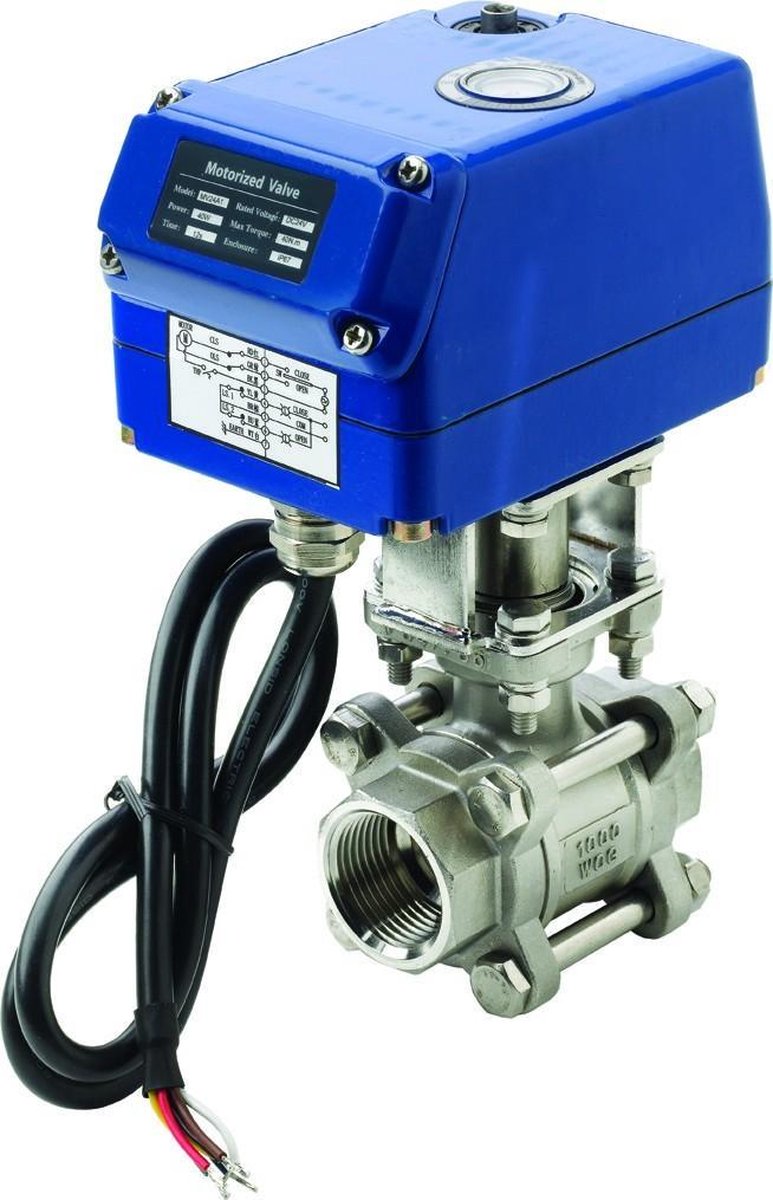 VETUS elektrische Kogelkraan 1½" 24 Volt