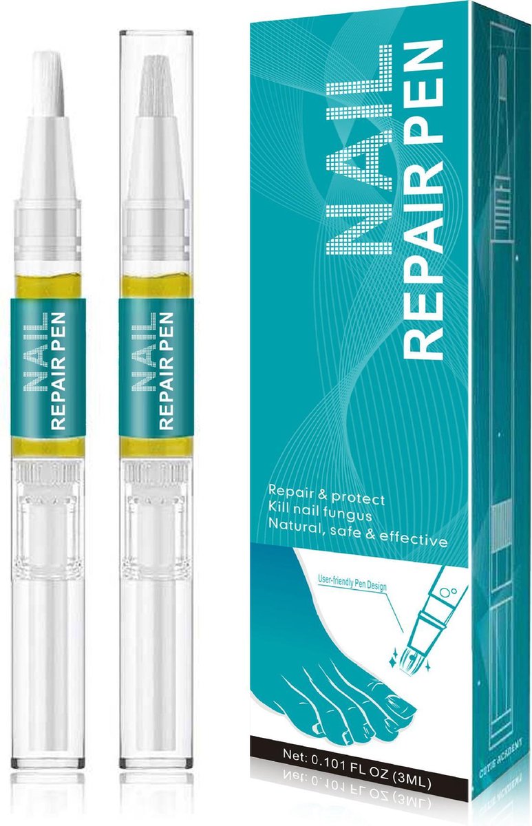 Kalknagelpen - Nail Repair - Schimmelnagels - Kalknagel Behandeling - Voetverzorging - 2 Stuks