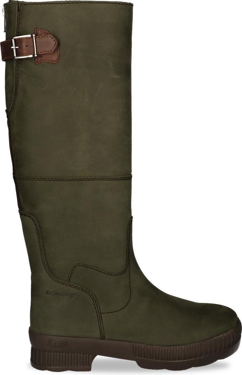 Outdoor laarzen ZOO Dames – Smalle schacht – f. Groen – Waterdicht – Adora 36