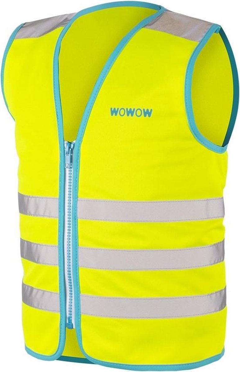 Wowow Kids Wowow! Jacket Geel XS - fluohesje voor kind - EN 1150