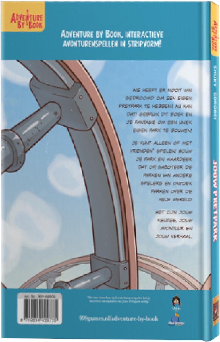Boek - Adventure by book - Jouw pretpark