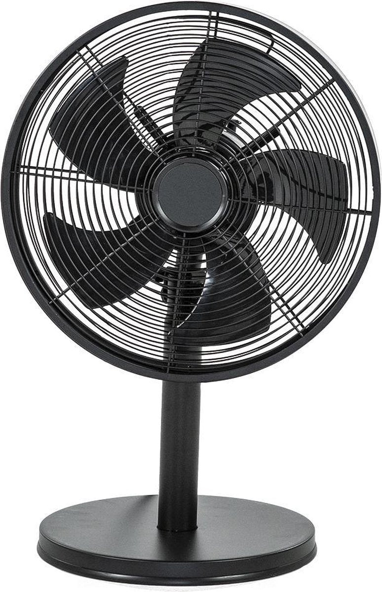 Tafelventilator 30 cm zwart