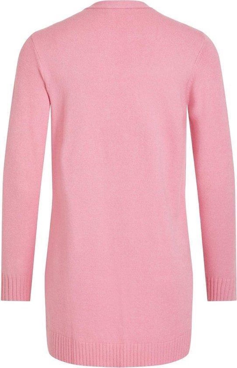 Viril Dames Open L/s Knit Cardigan Noos 14044041 Wild Rose Vest - Maat L