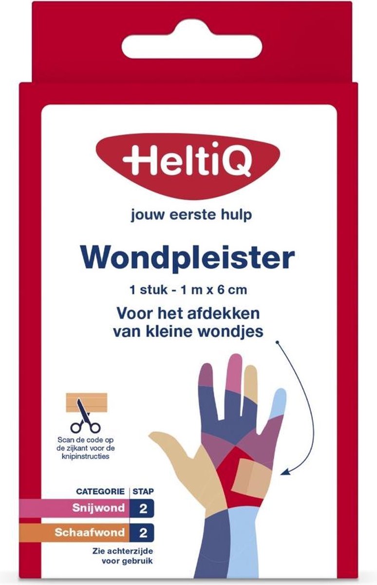 Wondpleister 1 m x 6 cm