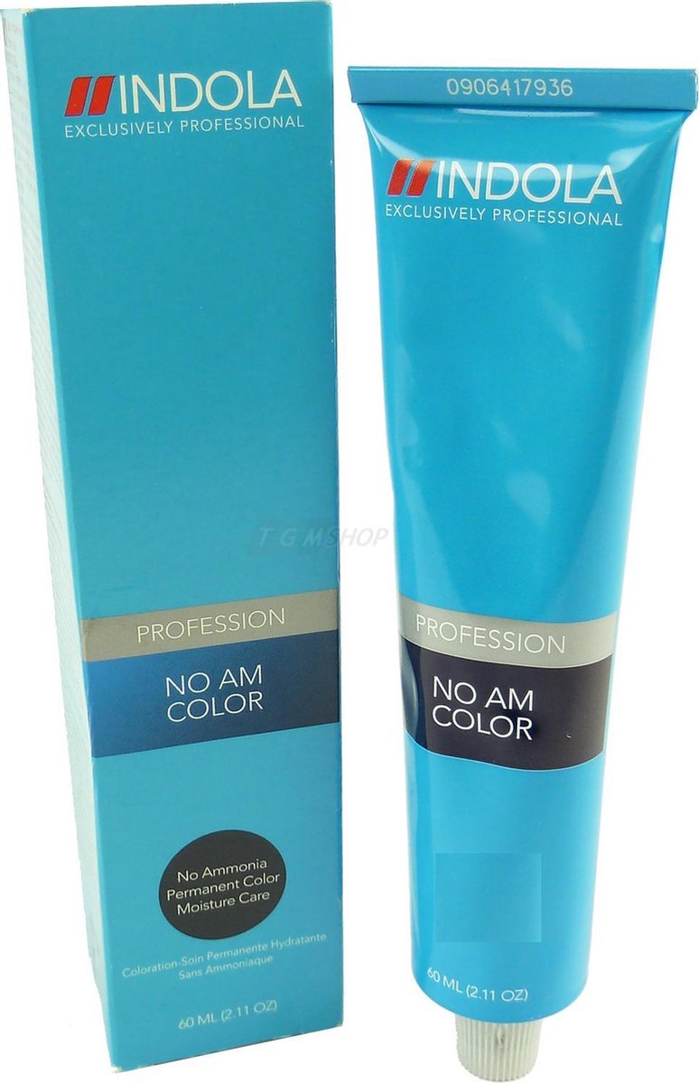 Indola - No Am -  permanente haarkleuring - zonder ammoniak - Kleuring - 60ml - #7.3 medium blond gold