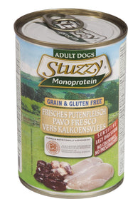 Stuzzy Monoproteïn Kalkoen - Hond - Natvoer - Volledig voer - 6 x 400 gr