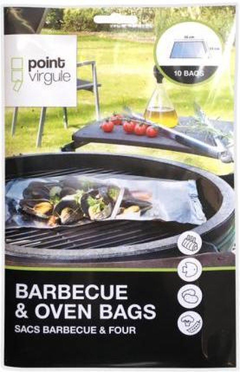 Point Virgule Set 10 Oven en BBQ Zakjes