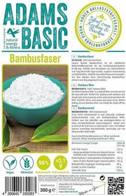 Adams Bread | Bamboevezel | 1 x 300g  | Snel afvallen zonder poespas!