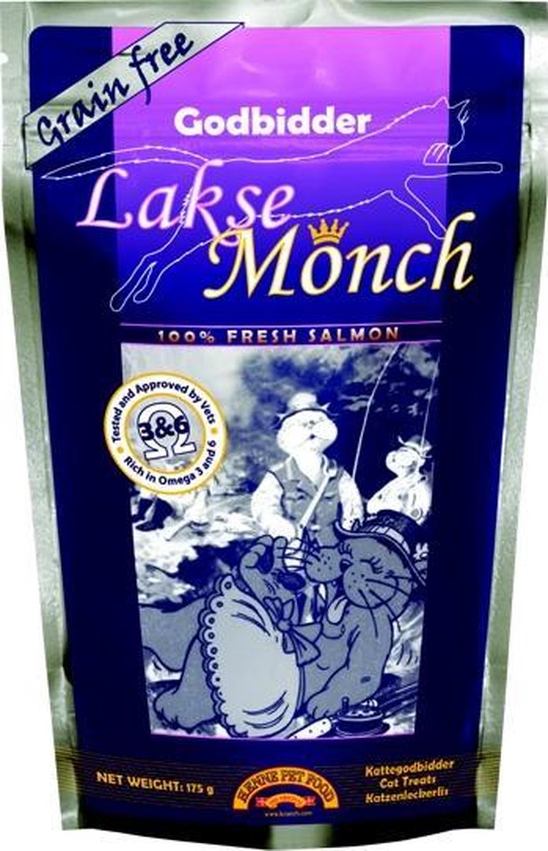Kronch Zalmsnacks Kat 100% Zalm