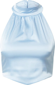 Glamorous top Lichtblauw-12 (L)