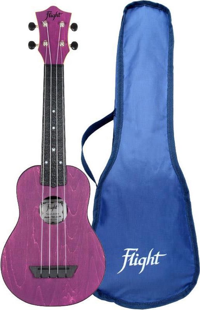 Flight Sopraan Ukelele - Travel Series - Paars - TUS35PP