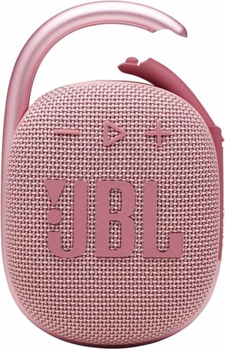 JBL Clip 4 Roze - Draagbare Bluetooth Mini Speaker