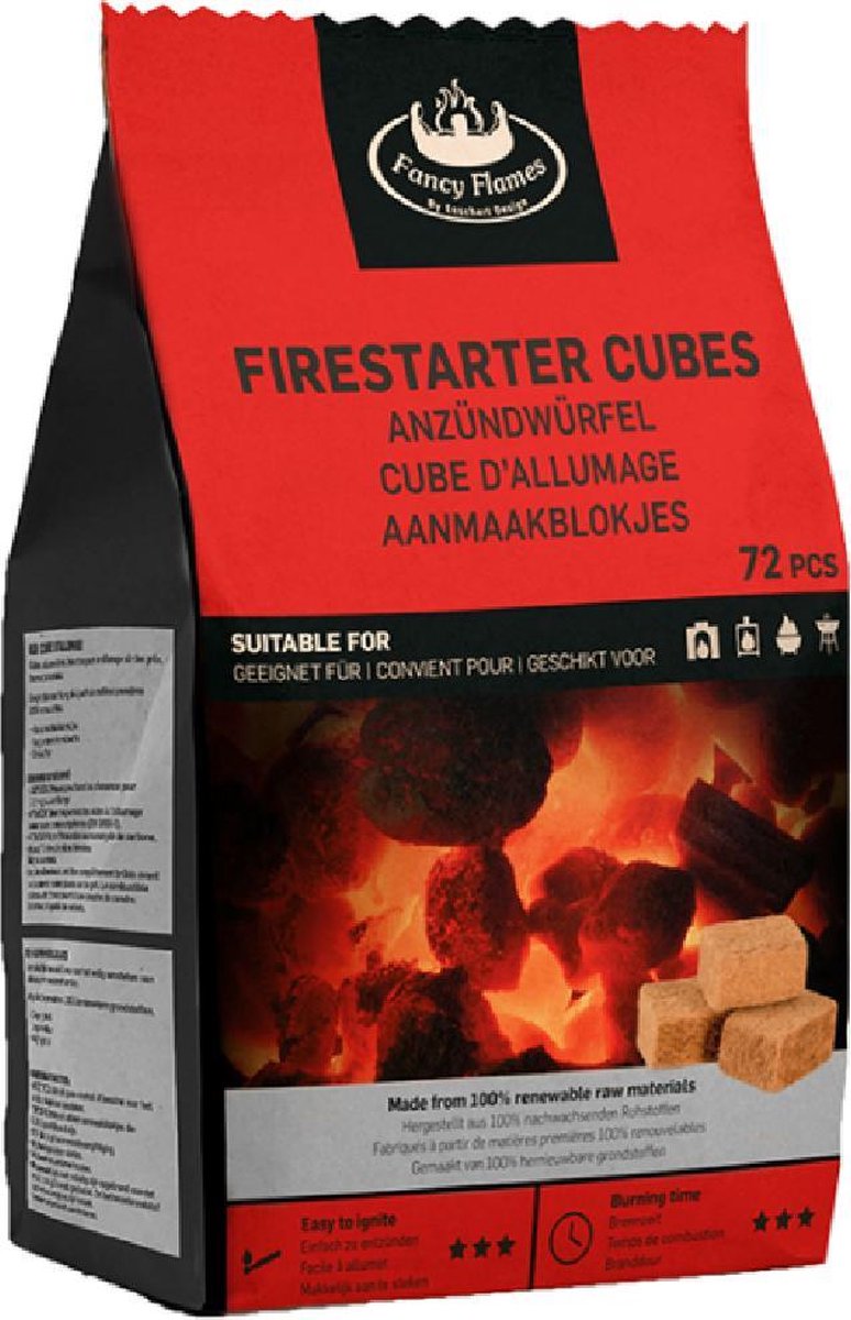 Esschert Design - Aanmaakblokjes - 72 stuks