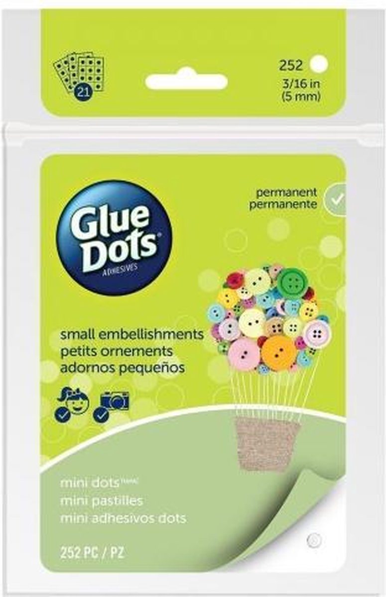 Glue Dots • Mini dots sheets 5mm